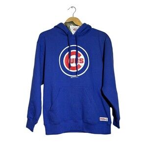 Stitches Men's Hooded Sweatshirt Chicago Cubs 2013